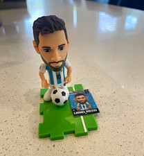 FIFA Official Licensed Lionel Messi Soccer Figurine Plastic Multicolor Accessory