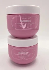 Lot of 2 NATUREWELL Bouncy Plumping Body Cream, 3oz ea