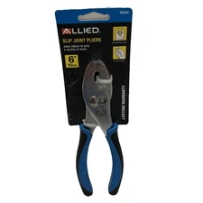 Allied 90534 Slip Joint Pliers 6”  Plier with Comfortable  Grip