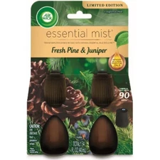 NEW Air Wick Essential Mist - Fresh Pine & Juniper Refill - 1.34 fl oz/2ct