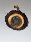Snuff Bottle Horn With Emblem Deer