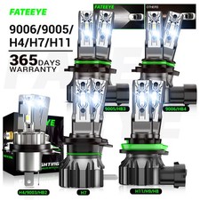 H1 H3 H4 H7 H11 9005 9006 LED Scheinwerfer 72W 15000LM Super Hell Wei Halogen