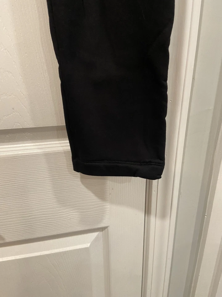 NUEVO CON ETIQUETAS Leggings Antiguos Azul Marino Talla 3X Negros Forrados de Vellón Moda Suaves Elásticos Cómodos Foto 3 de 4