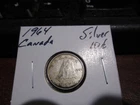 Canada 1964 -  10 Cent Dime Canadian Coin - 80% Silver - ASW 0.06 Oz