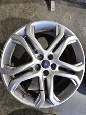 2015-2018 Ford Edge Wheel Rim 19x8 Aluminum 5 Split Spoke Painted Silver