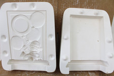 Ceramiczna forma wsuwana 2 sztuki Urodziny Klaun Rama Ceramichrom C-1497 Odlew