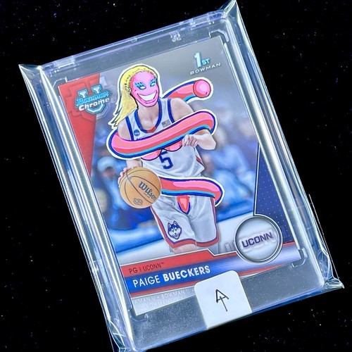 1/1 PAIGE BUECKERS RC ๐ BOWMAN U 1ST ROOKIE SSP ๐ NEW PENINI: ONE OF ONE ART - Picture 6 of 14