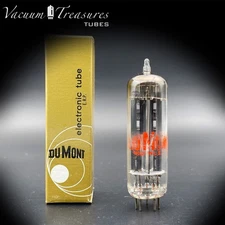 6CA4 EZ81 DUMONT by SYLVANIA NOS NIB Tested Gray Plates Tube Made in USA