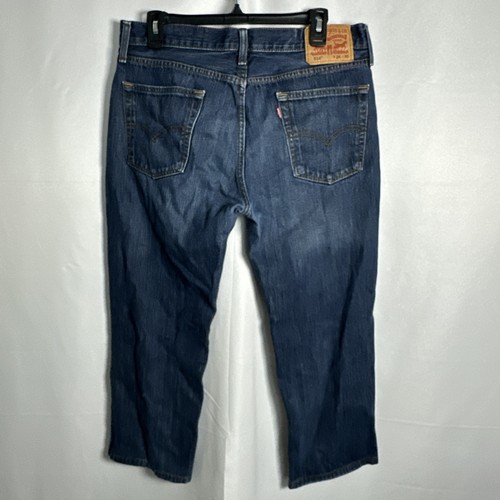 Levi 514 Mens Jeans Straight Blue 34x30 #2006 - Picture 3 of 17