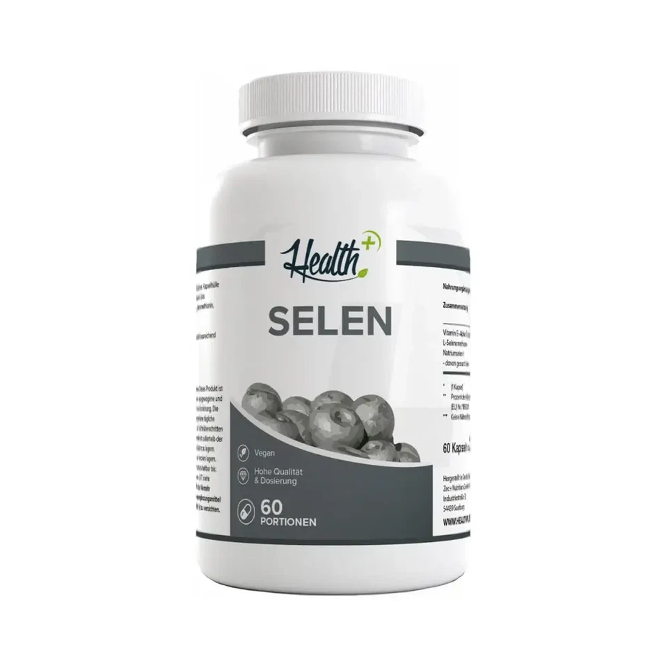 Zec+ Health+ Selenium (60 Caps) Unflavored (286,54 EUR/kg) - Bild 1 von 1