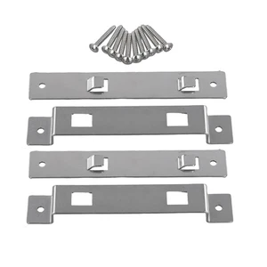 Stainless Steel Bird House Bracket for Hanging Wooden Feeders Easy Installation