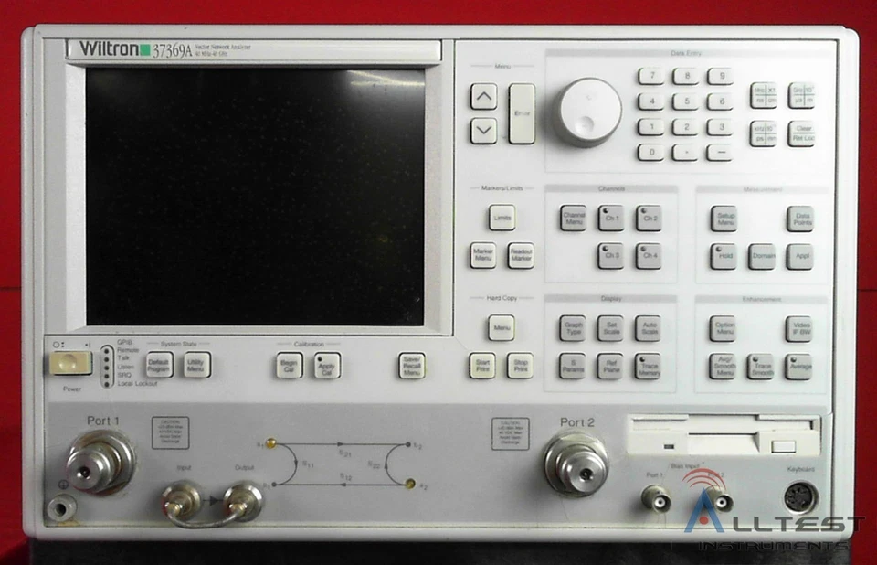 Anritsu 37369A 974406 Vector Network Analyzer, 40 MHz to 40 GHz  Options - Image 2 of 3