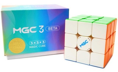 YJ MGC Beta 3x3 (Magnetic, MagLev, Core Magnets, UV Coated) Speed Cube (OFFICIAL