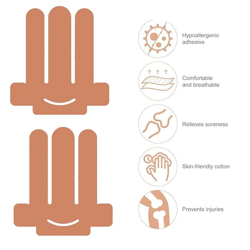 Cinta de kinesiología 12 un. para hombro cinta deportiva para apoyar el dolor deportes musculares Foto 3 de 4