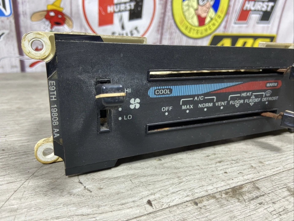 Ford F150 F250 F350 Bronco 1989-1991 - aire acondicionado calefacción temperatura control climático Foto 2 de 4