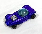Vintage 1967 Hot Wheels Redline Beatnik Bandit Purple Diecast Toy Car