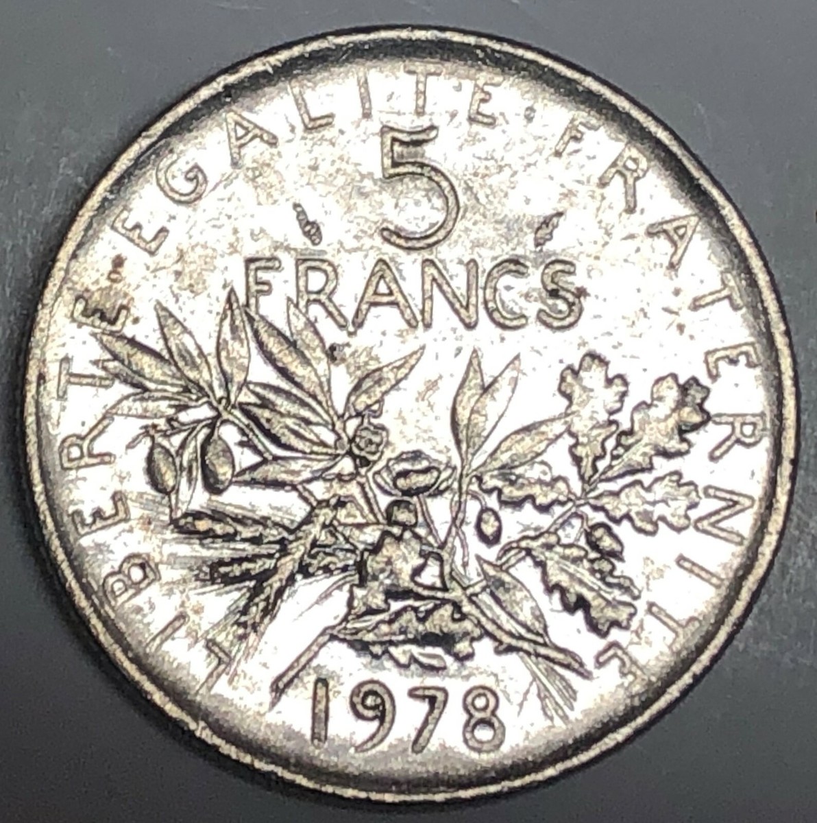 C2142 FRANCE COIN, FIVE FRANCS 1978 | eBay