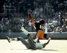 1976 Pittsburgh Steelers Lynn Swann Super Bowl X Diving Catch 8x10 PHOTO PRINT