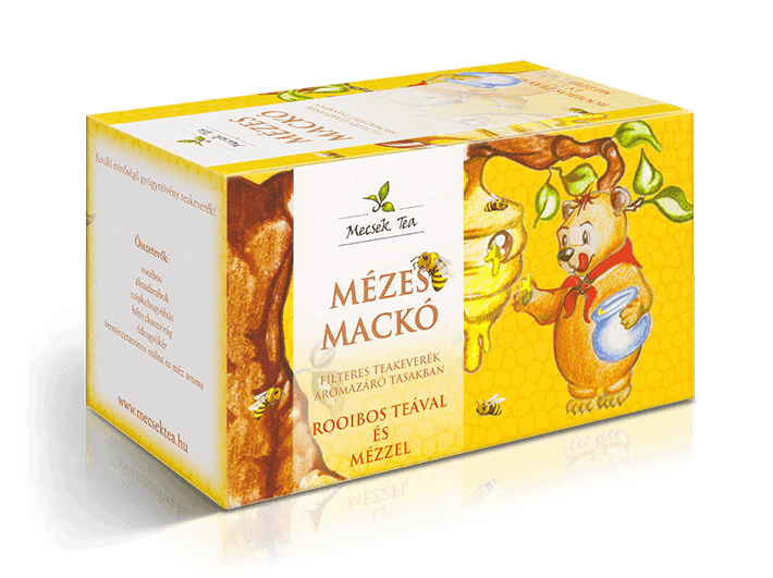 Honey Bear Rooibos Baby Children Kids Natural Herbal Fruit Tea Rosehip Hibiscus