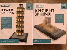 NIB New Blokko Ancient Sphinx & Tower Of Pisa Sets