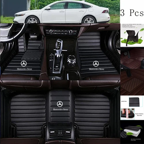 For Mercedes Benz All Models Auto Custom Liner Carpets Car Floor Mats Waterproof - Picture 7 of 50