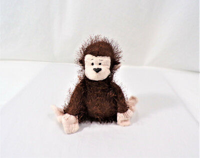 Ganz Lil' Webkinz Pets MONKEY HM008 Pellet Stuffed Animal Toy 