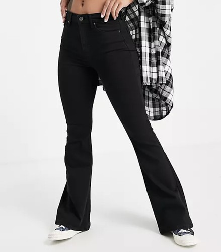 topshop flared jeans