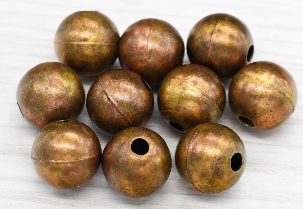 Cooper Brass beads large metal beads