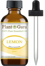 Lemon Essential Oil 2 oz. 100% Pure Natural Therapeutic Grade Cold Pressed 