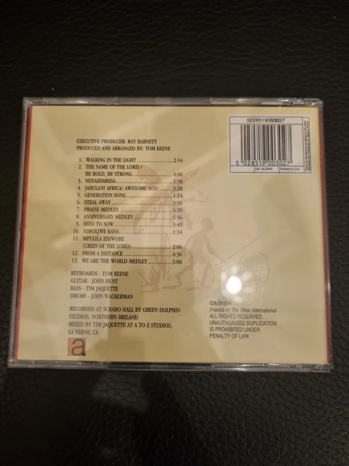 African Children's Choir WALKING IN THE LIGHT World Folk Religious CD Tom Keene - Image 2 of 4