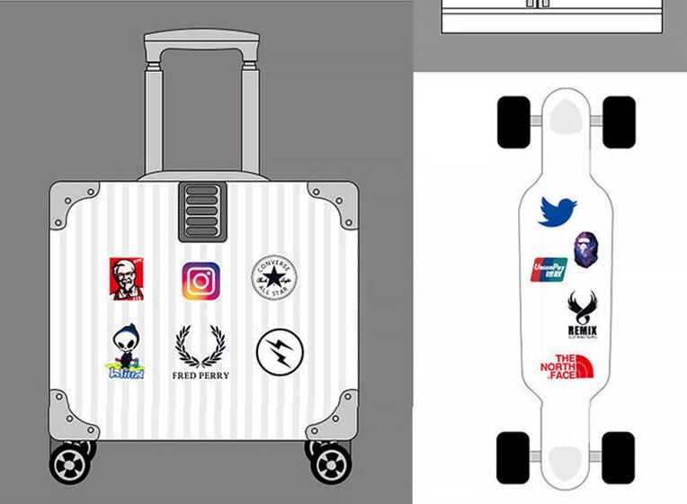 100Pcs Sticker Pack Bomb Vinyl Graffiti Decal Dope Skateboard Luggage Laptop Car 3