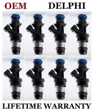 ✅ OEM Delphi Fuel Injectors 8x For 1999-2007 Chevy GMC Cadillac/ 4.8L 5.3L 6.0L