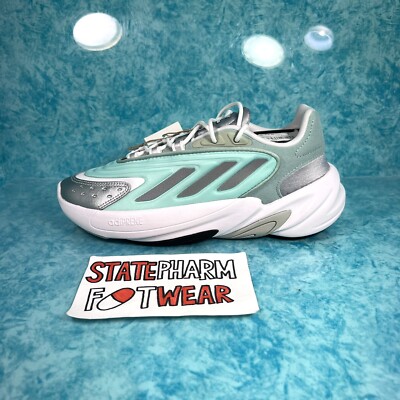 Adidas Ozelia Haze Green Silver Women's Low Top Athletic Shoes Sneakers