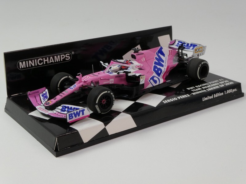 ミニカー MINICHAMPS BWT RACING POINT RP20 2020 Minichamps Racing Point RP20 #11 Sergio Perez Winner Sakhir