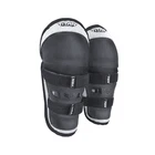 Fox KIDS MX Armour - Pee Wee/Kids Titan Knee Guards (Black/Silver)