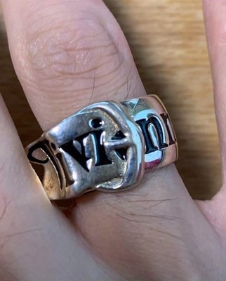 Vivienne Westwood BELT Ring, Size M (Men's) Fashion Accessories