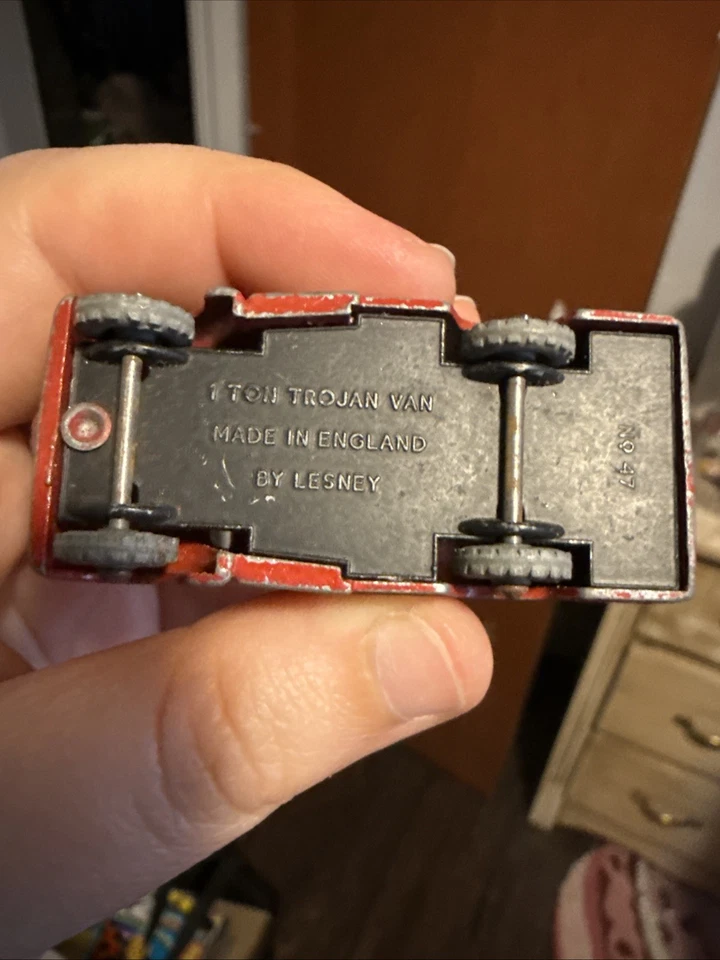 MATCHBOX MOKO LESNEY No.47a Trojan Brooke Bond Tea Van  Excellent condition  - Image 2 of 4