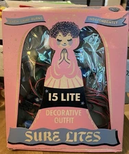 Rare Vintage Boxed 15 Light Set Sure Lites Decorative Outlet Each Burns Independ