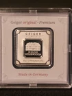 Geiger Edelmetalle Original 10 Gram Silver Square - In Capsule