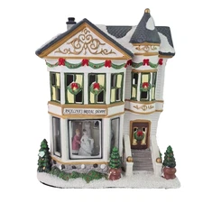 St. Nicholas Square VH12001 "Angelina's Bridal Shoppe" Illuminate Porcelain