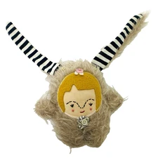 Vintage Scary Ugly Plush Doll Handmade Weird Toy OOAK Creepy Cute Stuffed Animal