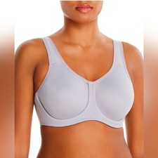 Wacoal Gray Simone Sport Underwire Full Coverage Bra 38DDD