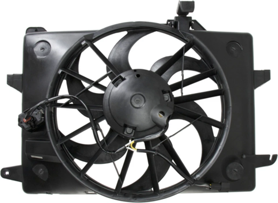 Conjunto de ventilador de refrigeración del motor - Conjunto de ventilador de radiador. 4 estaciones 75280 Foto 3 de 3