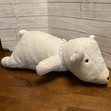 Pillowfort White Polar Bear Weighted Plush Pillow Sensory Friendly Stuffed Plush