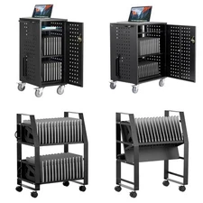 Charging Cart Mobile Locking/Open Charging Cart 16-36 Devices for Laptop&Tablet