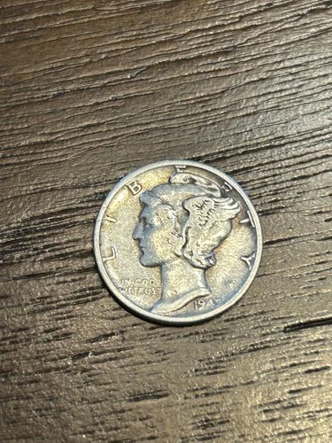 1942D Mercury Dime XF