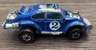 Vintage Hot Wheels Redline Evil Weevil "Blue" VW #2