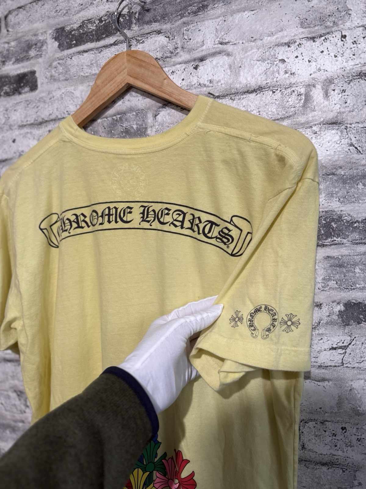 Authentic *Rare* Chrome Hearts Scroll Multicolor … - image 6