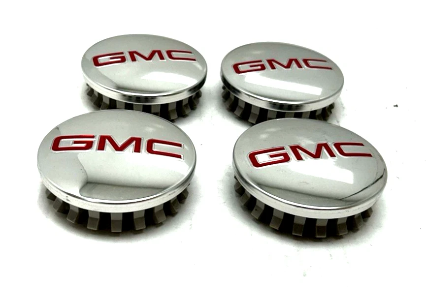 22837060 OEM GM 3.25" Juego de tapacubos centrales de rueda x4 2014-2024 GMC Sierra 1500 Foto 4 de 4