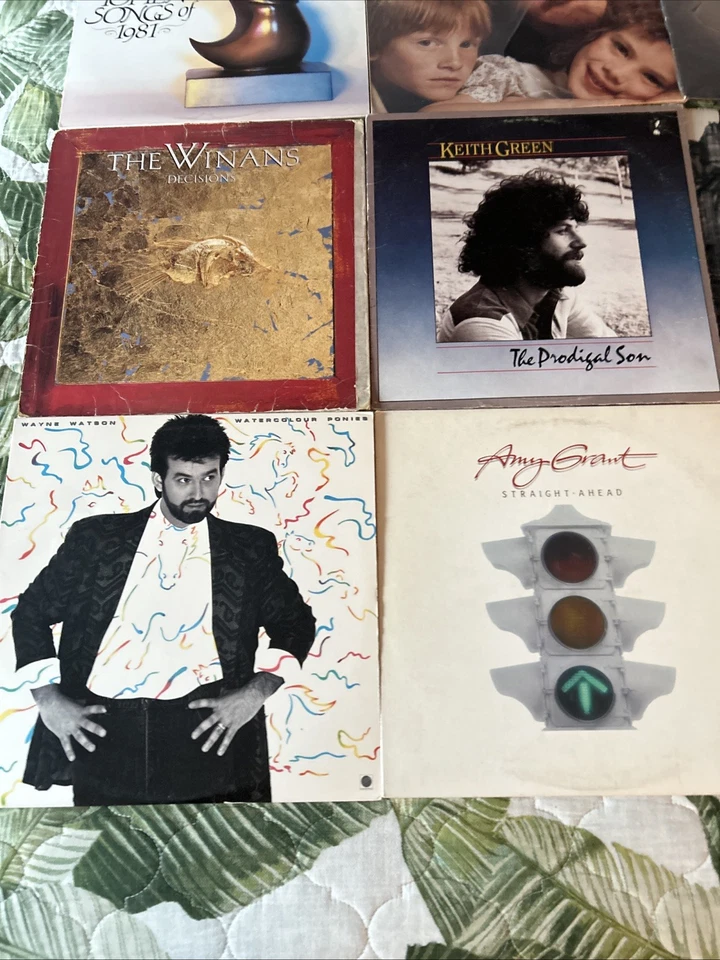 Lot 16 ALBUM VINYL LP 80s Christian Rock Amy Grant Keith Green VG+ Alwyn Wall ++ - Image 2 of 4